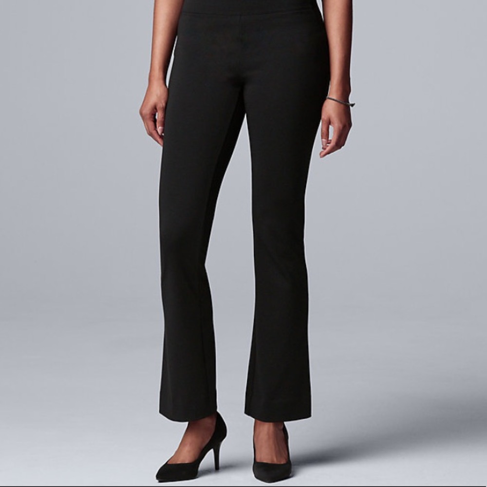 Women’s Vera Wang Pull On Dress Pants, Size L
